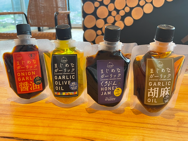 食べチョクサイトでも好評の有機ニンニク「まじめなガーリック」シリーズ